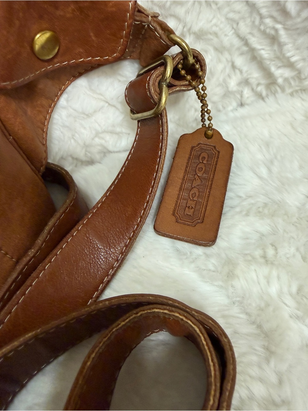 Vintage Coach Leather Belt Bag - Picture 4 of 10